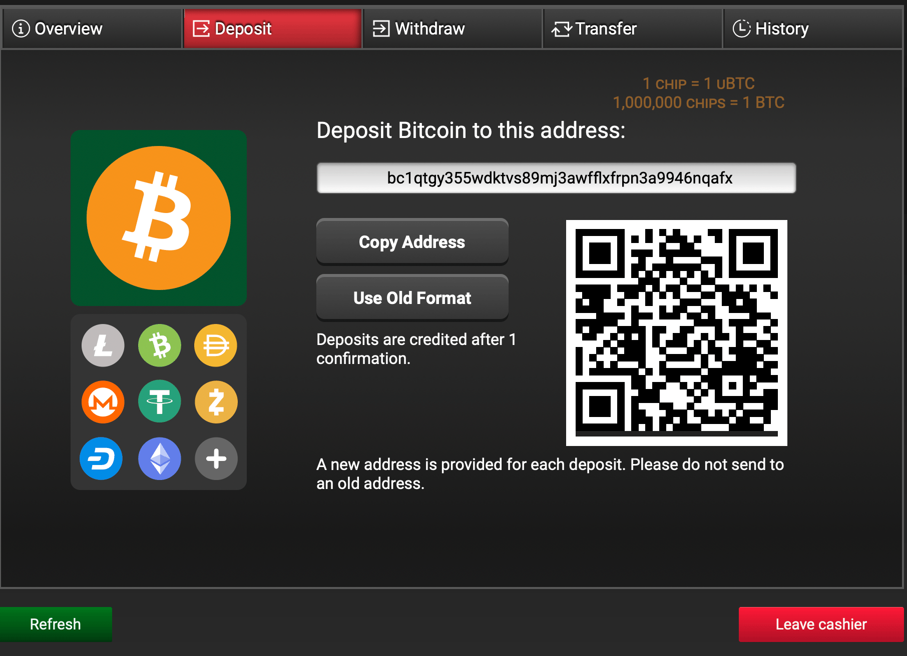 SwC Deposits